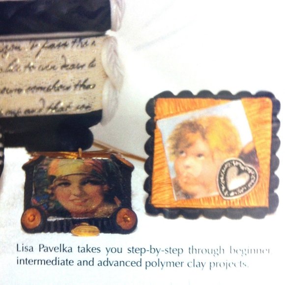 Lisa Pavelka Claying Around Intructional DVD Create 6 Mixed Media Masterpieces - Picture 2 of 4